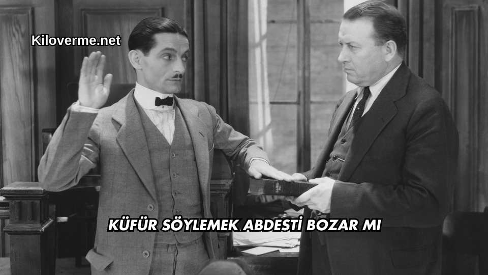 Küfür Söylemek Abdesti Bozar mı